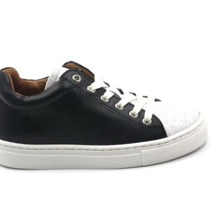Atlanta Classic Black and White Star Sneakers